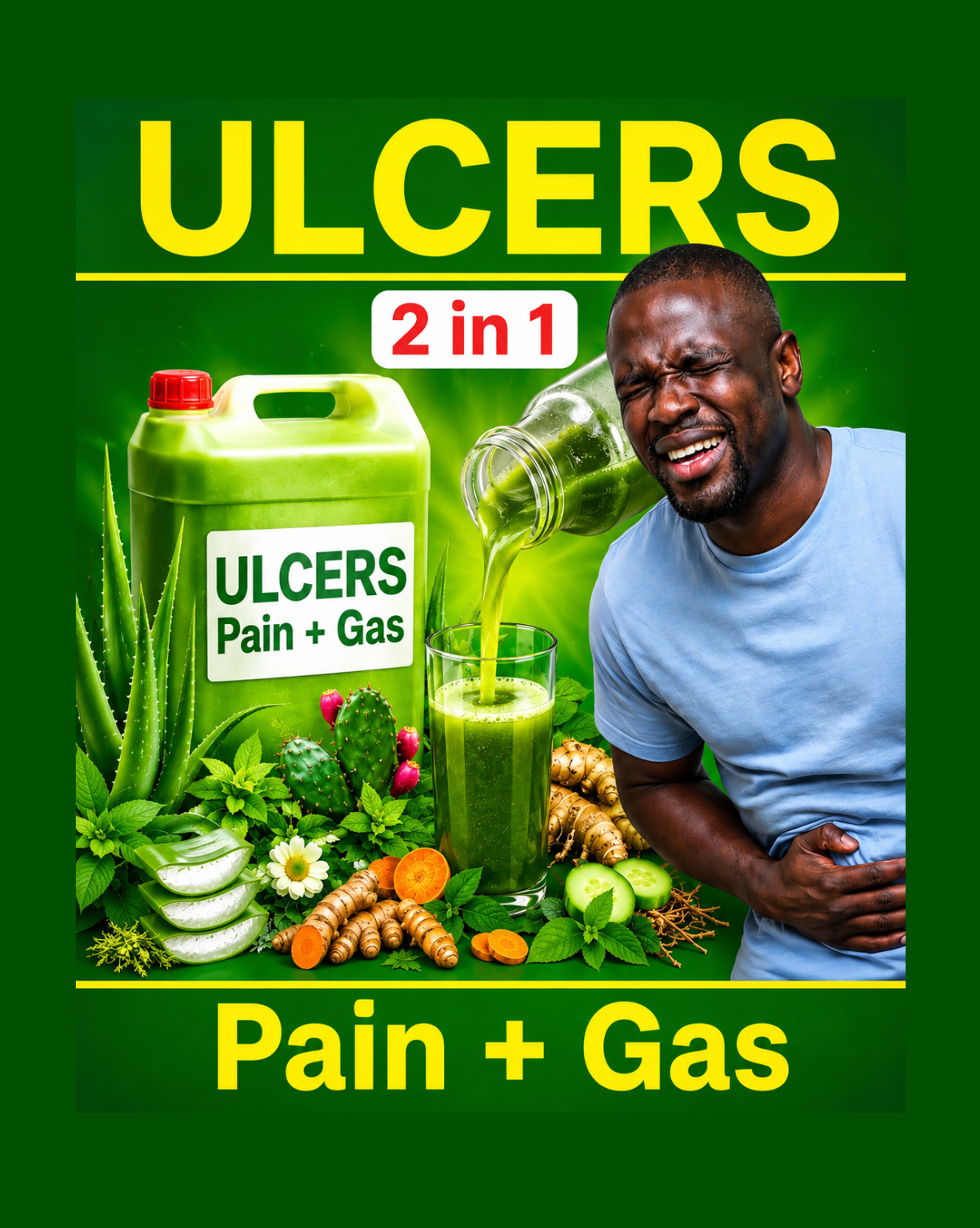Ulcers (2-in-1) Pain + Gas