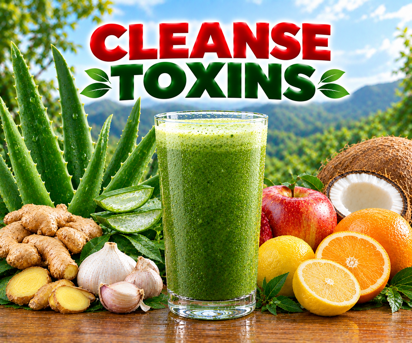 Cleanse Toxins Juice