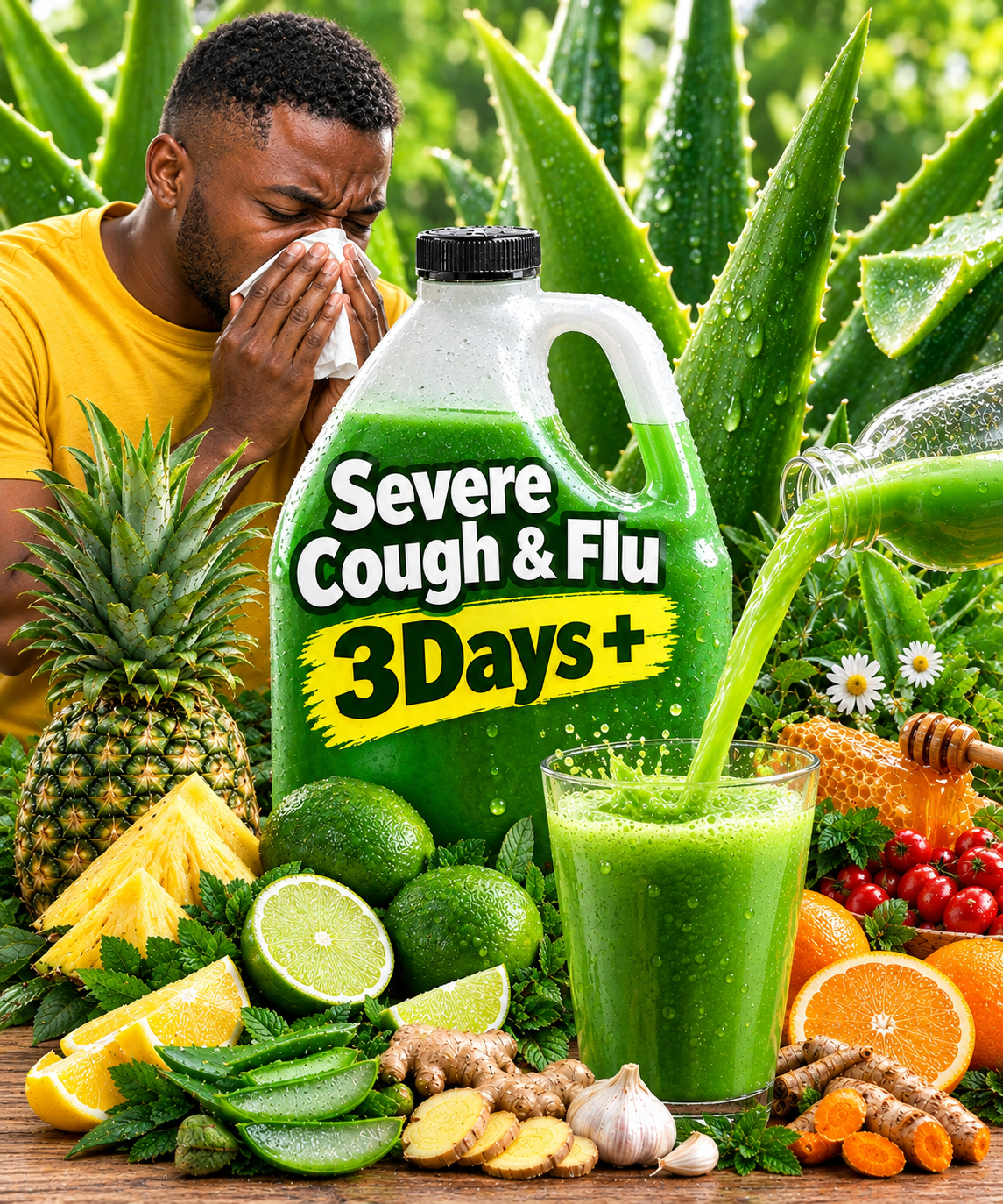 Severe Cough & Flu-3Days +