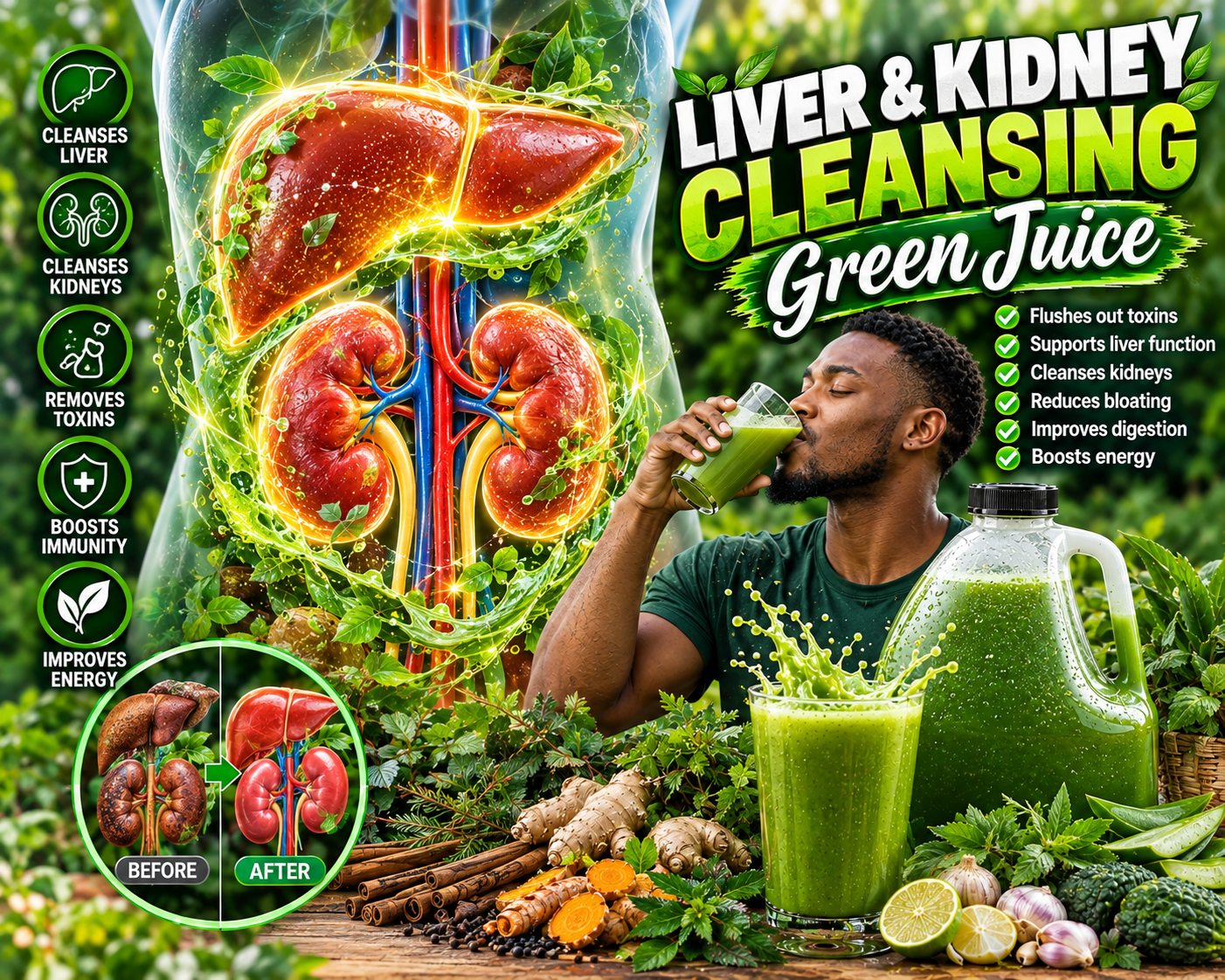 Liver & Kidneys Cleansing Juice
