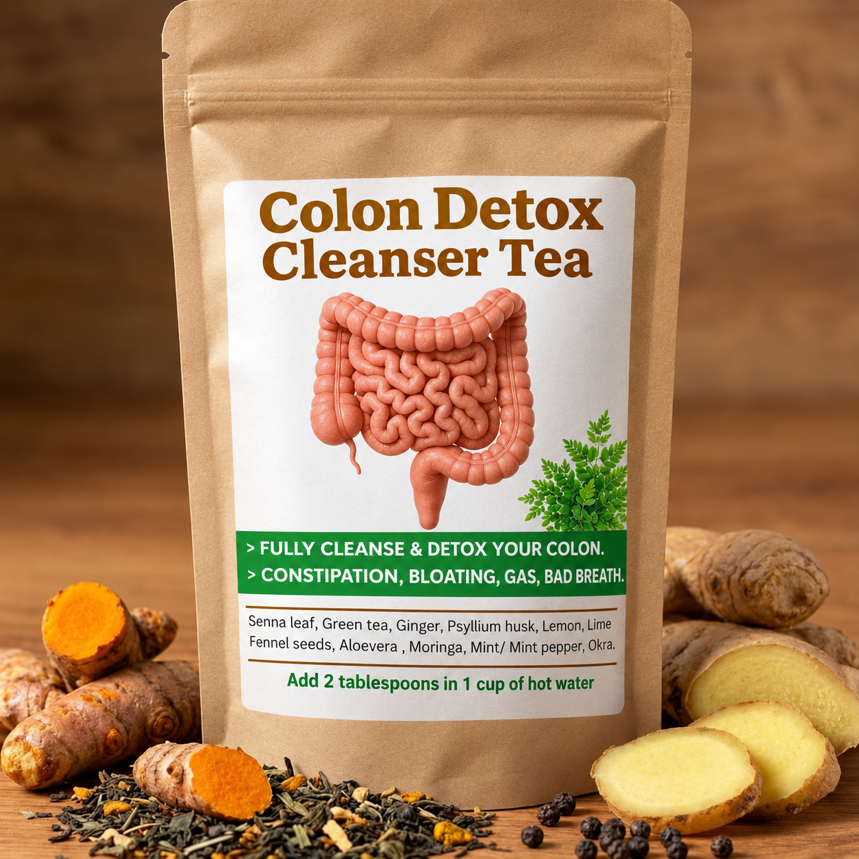 Colon Detox  Cleanser Tea
